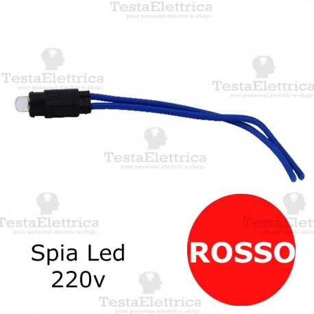 Spia Led Rosso compatibile 220v 