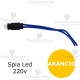 Spia Led arancione 220v compatibile 