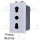 presa compatibile con serie LivingLight Bianca