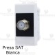 presa sat tv compatibile con serie LivingLight Bianca