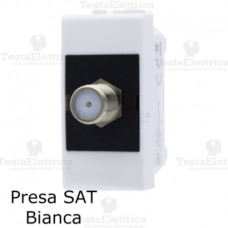 presa sat tv compatibile con serie LivingLight Bianca