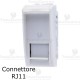connettore rj11 compatibile con serie LivingLight Bianca