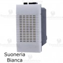 Suoneria bianca 220V compatibile con serie Bticino LivingLight