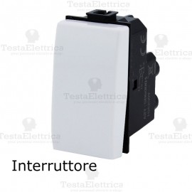 Interruttore bianco compatibile bticino Matix