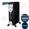 Radiatore a olio 9 elementi Zephir