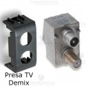 Presa TV demix compatibile con serie Bticino LivingLight