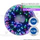 Catena di natale a led Multicolore a batterie