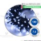 Catena di natale a led bianco freddo 