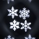 proiettore stelle di neve