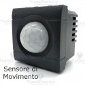 Interruttore infrarossi passivi compatibile con serie Bticino LivingLight