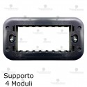 Supporto 4 moduli compatibile con serie Bticino Axolute