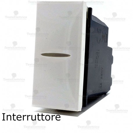 interruttore compatibile bticino axolute bianca