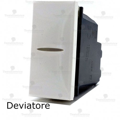 deviatore compatibile bticino axolute bianca