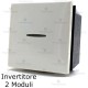 invertitore bianco 2 moduli compatibile bticino axolute 