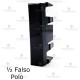 falso polo mezzo modulo compatibile bticino axolute antracite hs4949