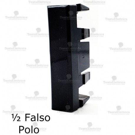 falso polo mezzo modulo compatibile bticino axolute antracite hs4949