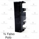Falso polo ½ modulo Antracite compatibile con serie Bticino Axolute
