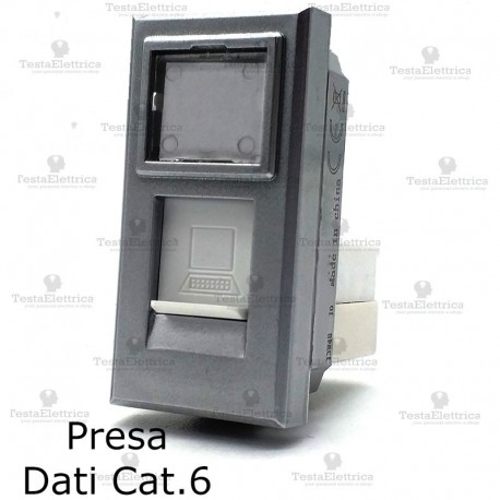 Presa dati cat. 6 compatibile bticino axolute Tech