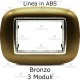  placca compatibile axolute bronzo