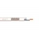 cavo tv DTT/SAT acciaio ramato 100 Mt Televes