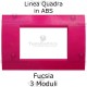 Placchetta  Fucsia compatibile con serie Bticino LivingLight 