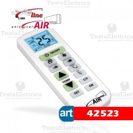 Telecomando condizionatori compatibile samsung lg hisense