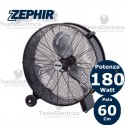 Ventilatore industriale con ruote ZDM60CM Zephir