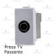 Presa tv passante compatibile Bticino Matix 