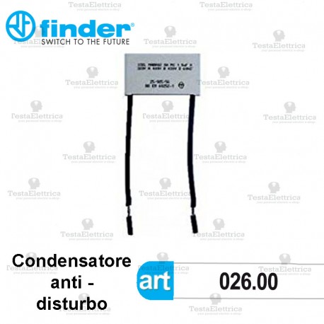 condensatore finder 026.00