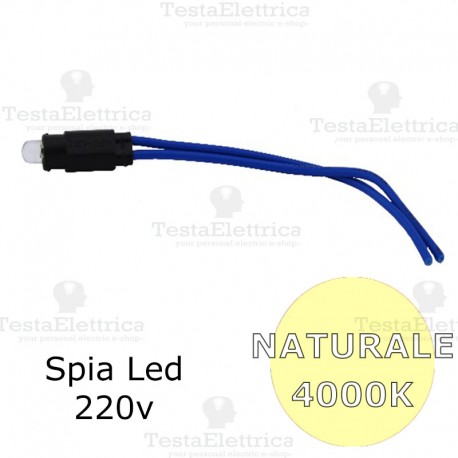 Spia Led luce naturale 4000k  