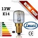 Lampada a incandescenza piccola pera 3C 13W E14 Leuci