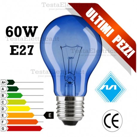 Lampada solare a incandescenza 60W E27 MarinoCristal