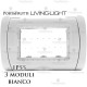 Portello 3 posti IP55 compatibile Living Light Bticino