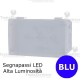 Segnapassi LED supporti 503 luce blu 