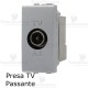 presa tv grigia compatibile living