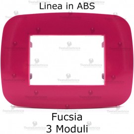 Placca Fucsia compatibile con serie Bticino LivingLight