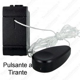 Pulsante a tirante compatibile con serie Bticino living Sandasdon s80007