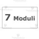 placca 7 moduli