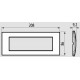 dimensioni 6 moduli	