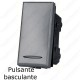 Pulsante basculante grigio compatibile con serie Bticino Axolute