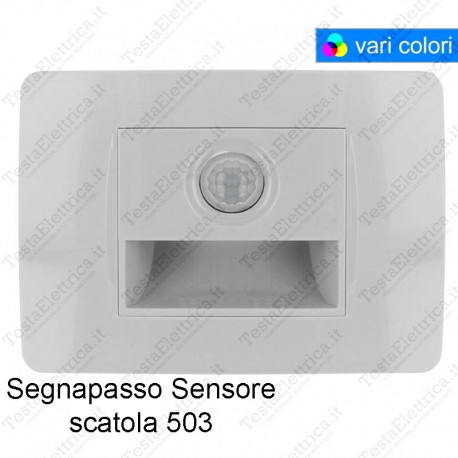 Segnapassi LED sensore di presenza sandasdon sd 60038-1B