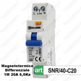 Interruttore Magnetotermico Differenziale 1M 20A sandasdon