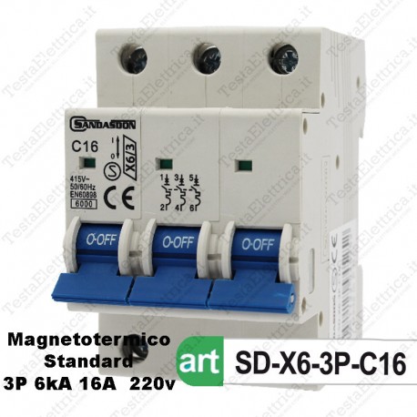 Magnetotermico Sandasdon