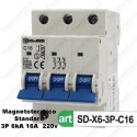 Interruttore Magnetotermico 3M 16A 380V Sandasdon