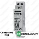 Contattore 2NO 230V 25A 2P Sandasdon