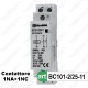 Contattore 1NO + 1NC 230V 25A 2P Sandasdon