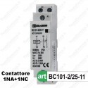 Contattore 1NO + 1NC 230V 25A 2P Sandasdon