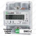 Contatore Trifase consumi elettrici Sandasdon