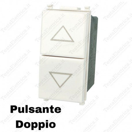 Doppio Pulsante compatibile con serie Vimar Plana