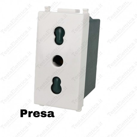 Presa compatibile vimar plana
